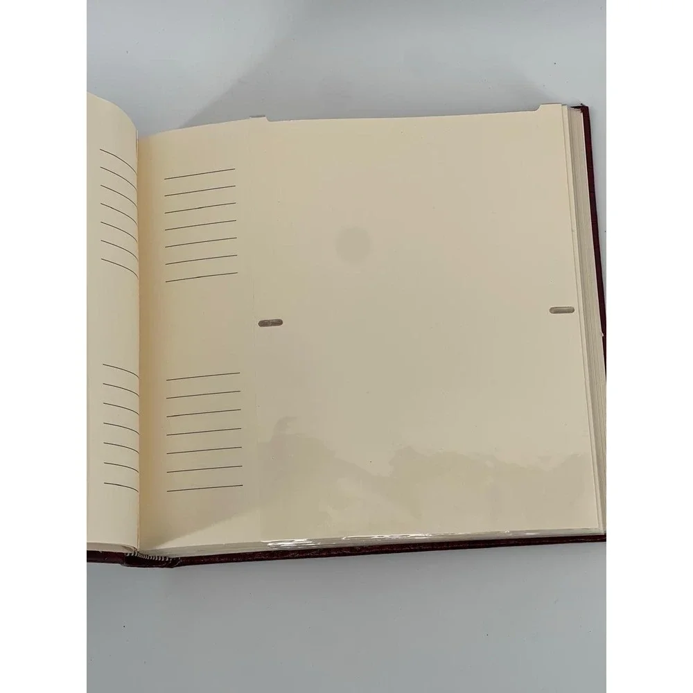 Vintage Neiman Marcus Photo Album‎ & Address Book Red Croc Set New